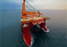 中集來福士半潛起重作業(yè)平臺CIMC GRETHA開始返航